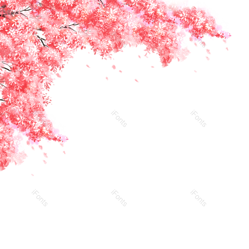 边框图片,清新元素,边框素材PNG,花朵免抠素材